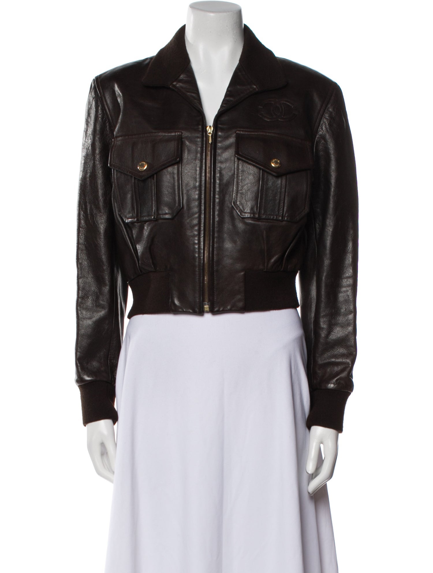 Chanel Vintage 1992 Bomber Jacket