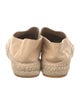 Chanel Interlocking CC Logo Lambskin Espadrilles