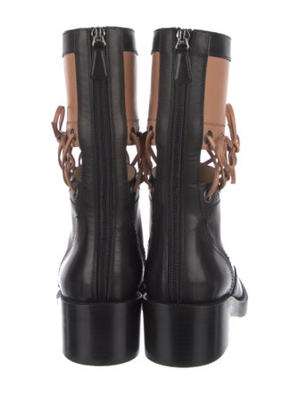 Chanel 2016 Interlocking CC Logo Boots