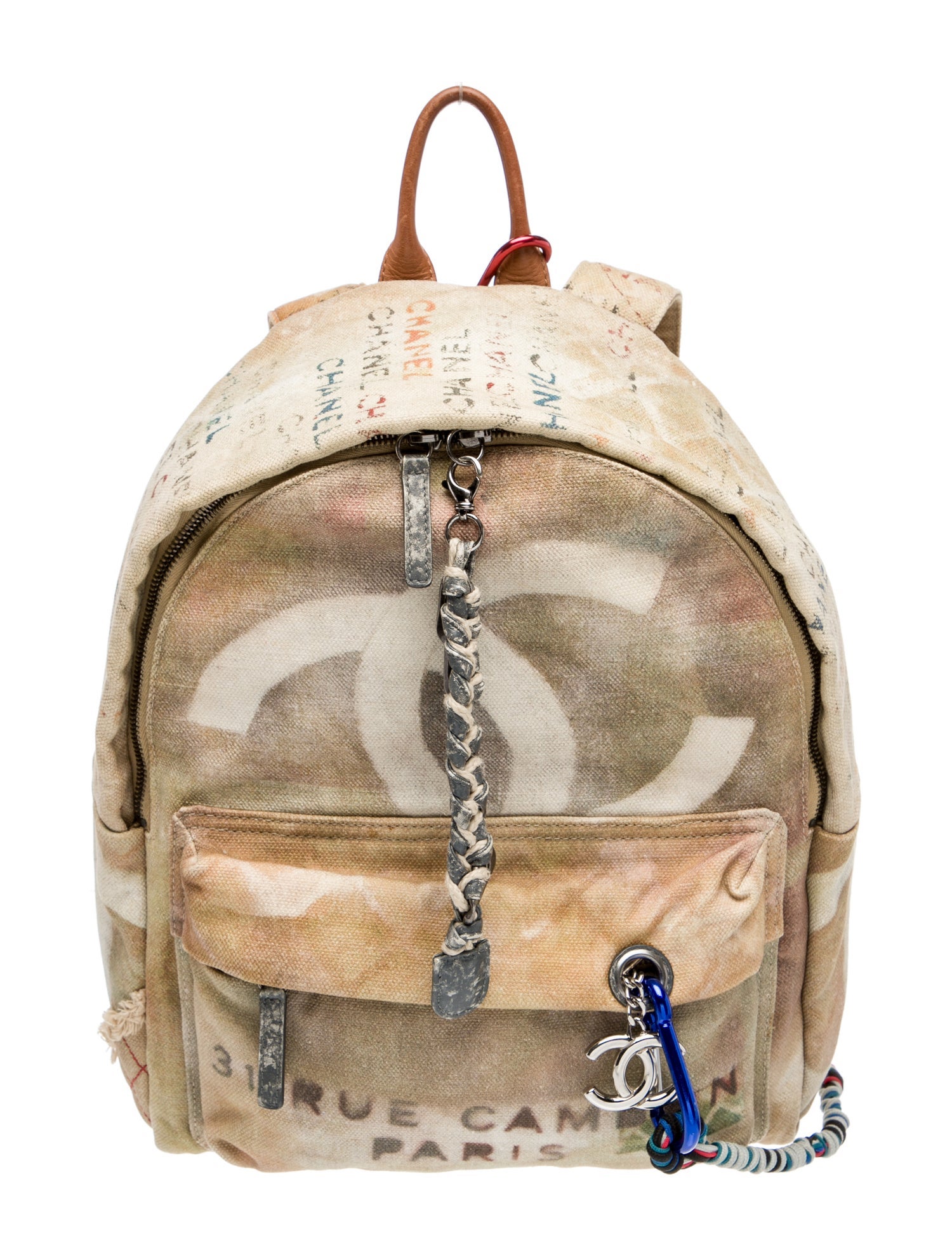 Chanel Graffiti Backpack