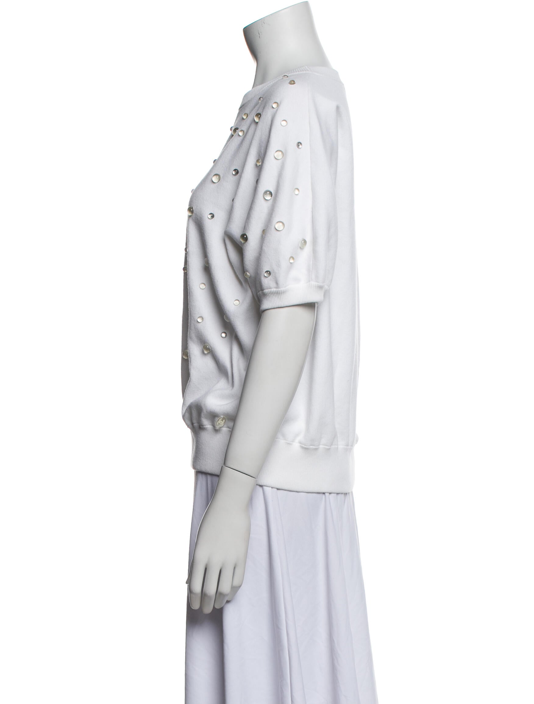 Chanel 2018 Bateau Neckline Top