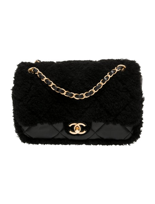 Chanel Medium Shearling Flap Bag w/ Tags