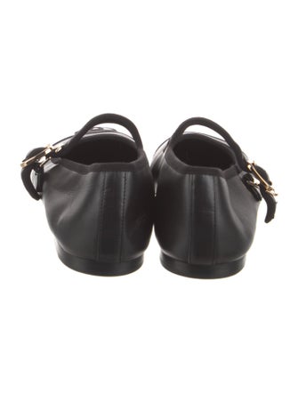 Chanel 2024 Interlocking CC Logo Mary Jane Flats