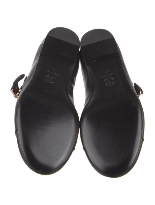 Chanel 2024 Interlocking CC Logo Mary Jane Flats