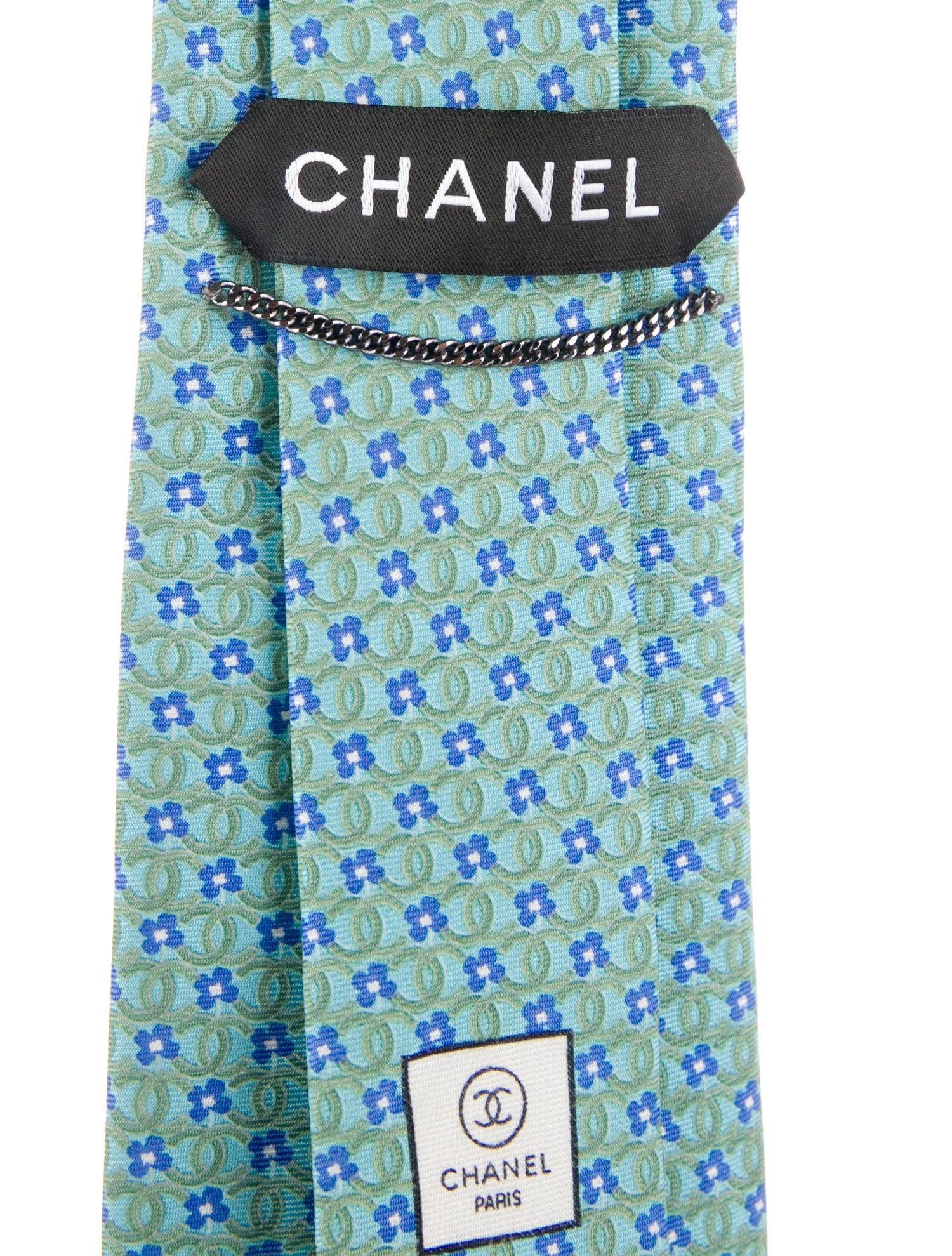 Chanel CC Silk Tie