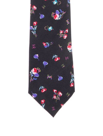 Chanel CC Silk Tie