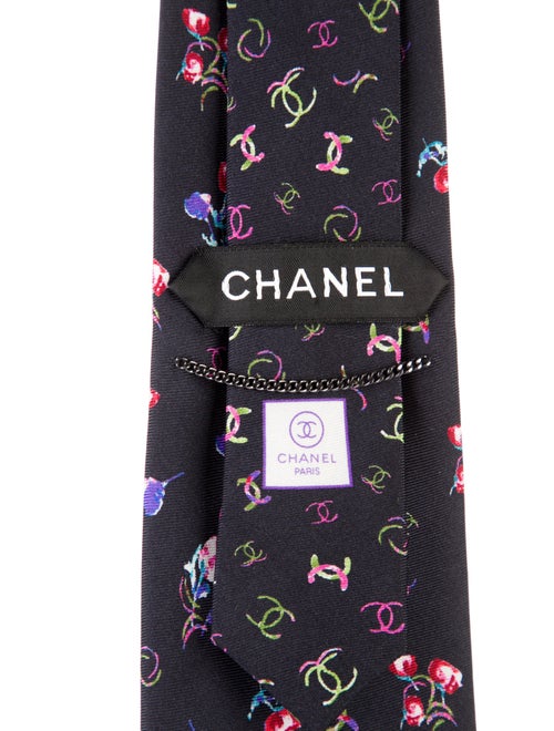 Chanel CC Silk Tie