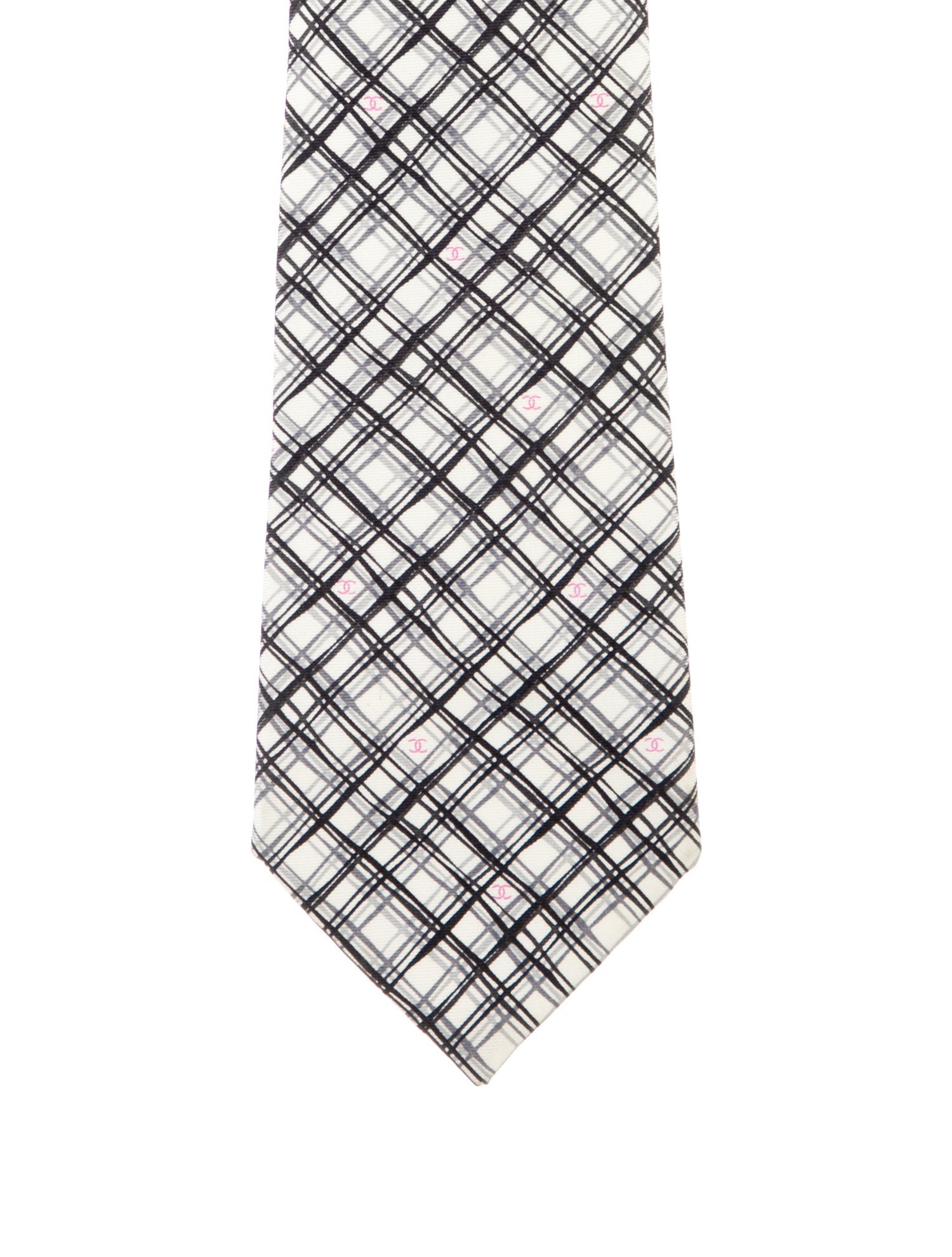 Chanel CC Silk Tie