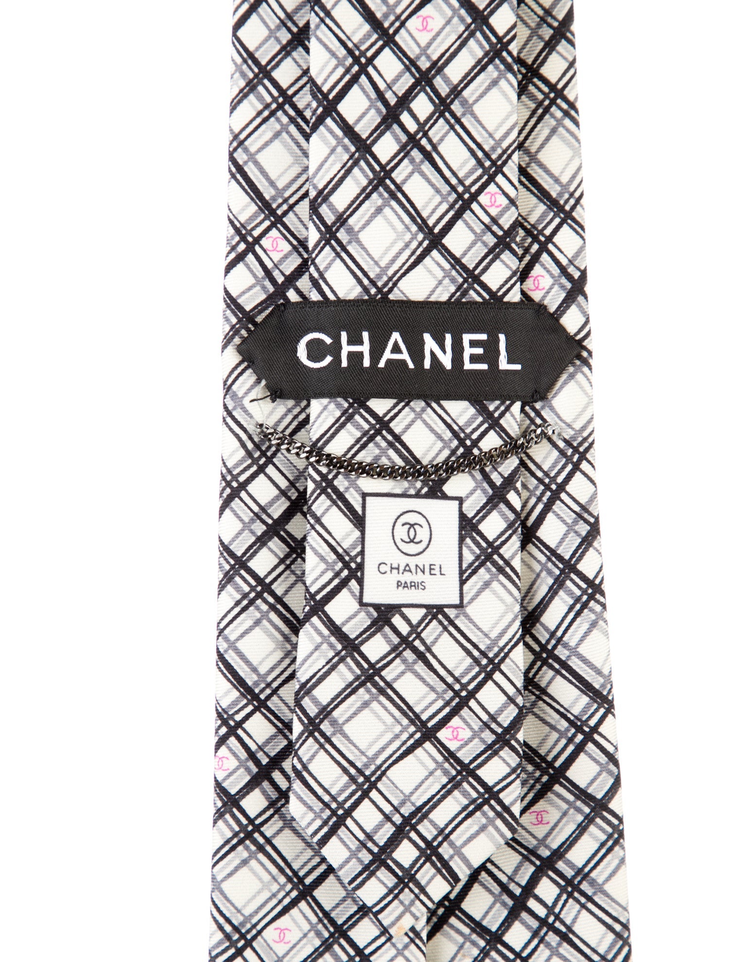 Chanel CC Silk Tie