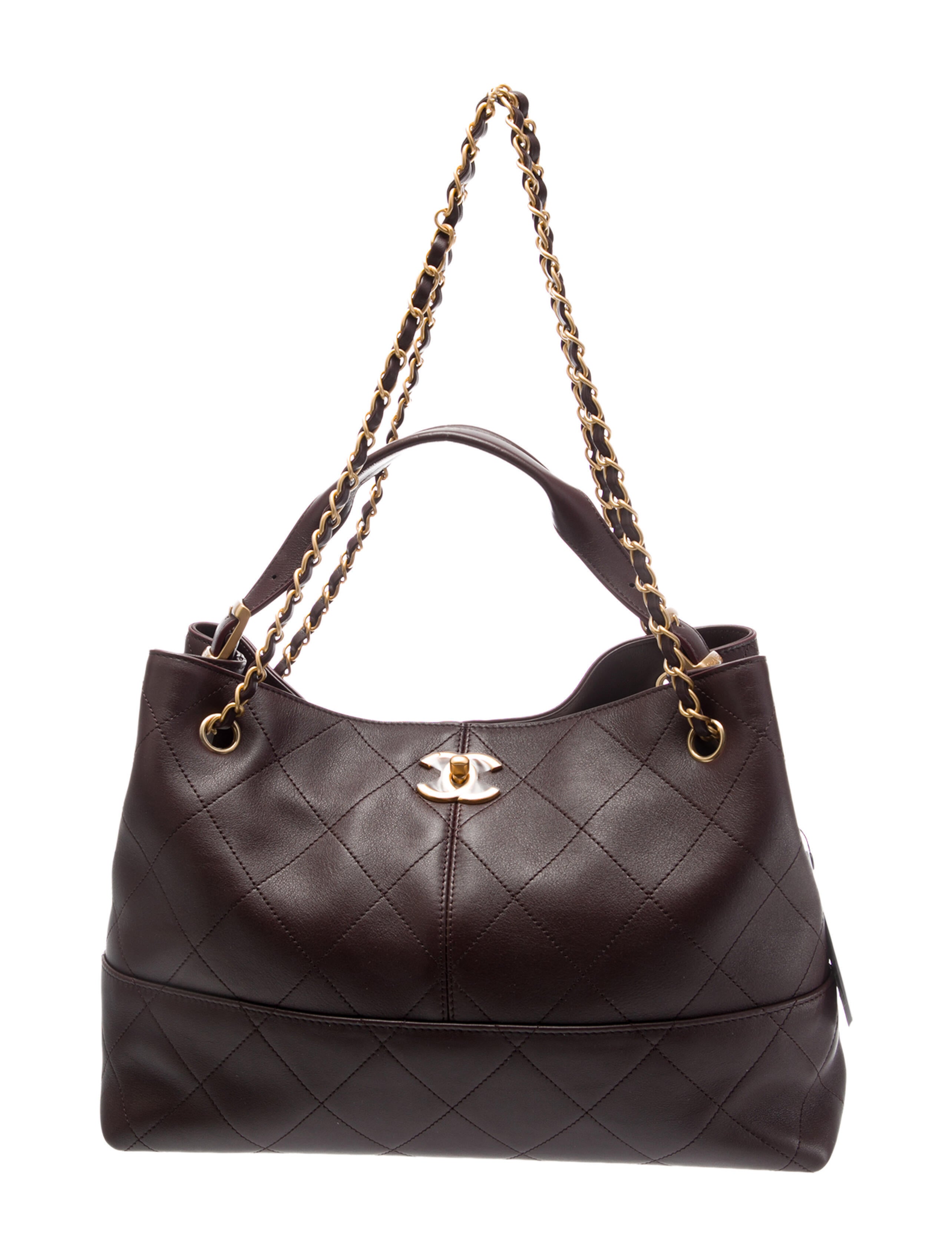 Chanel Stitched Large Shopping Bag w/Tags