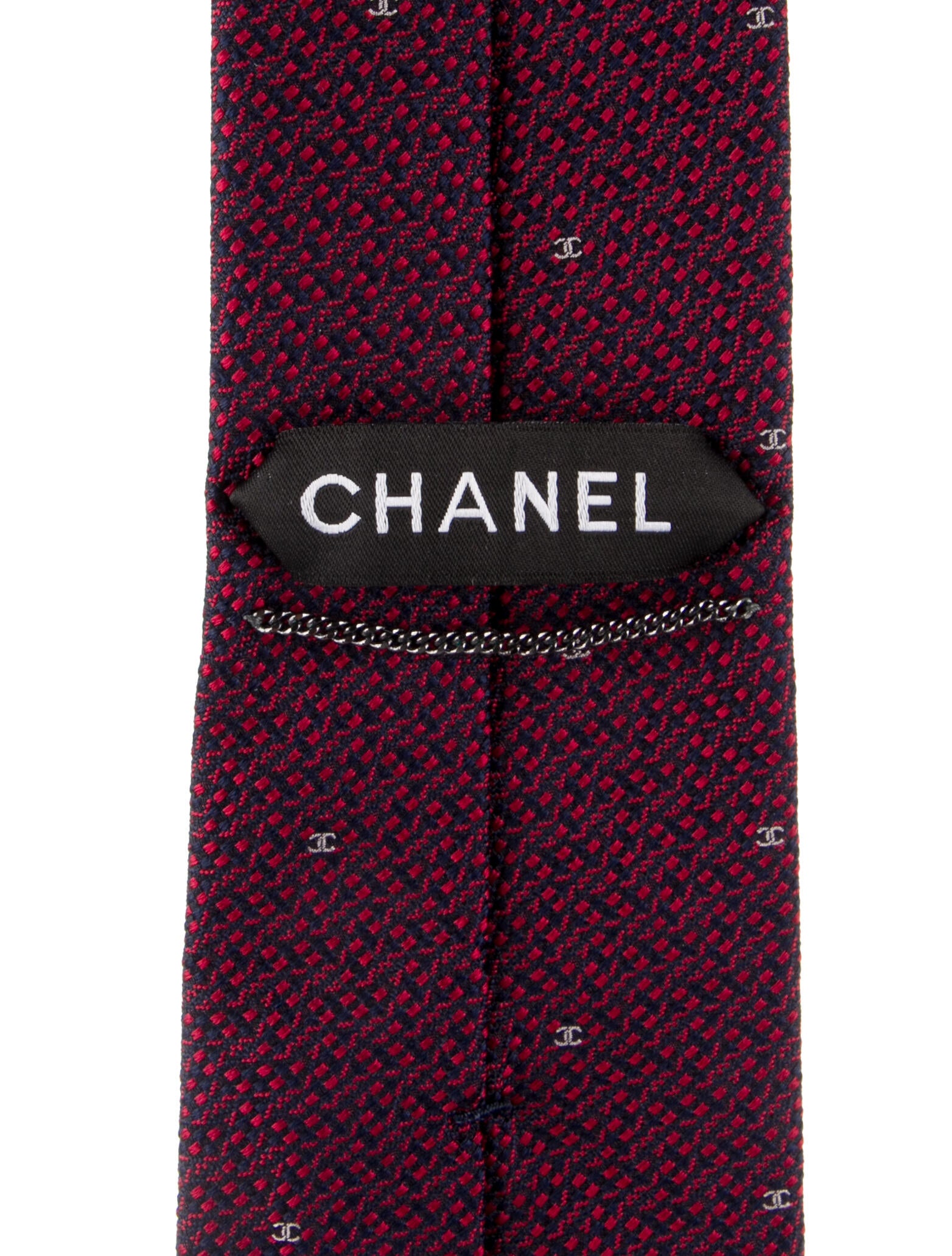 Chanel CC Silk Tie