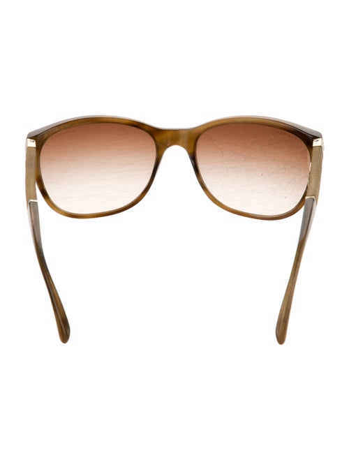 Chanel Interlocking CC Logo Wayfarer Sunglasses