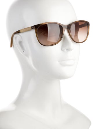 Chanel Interlocking CC Logo Wayfarer Sunglasses