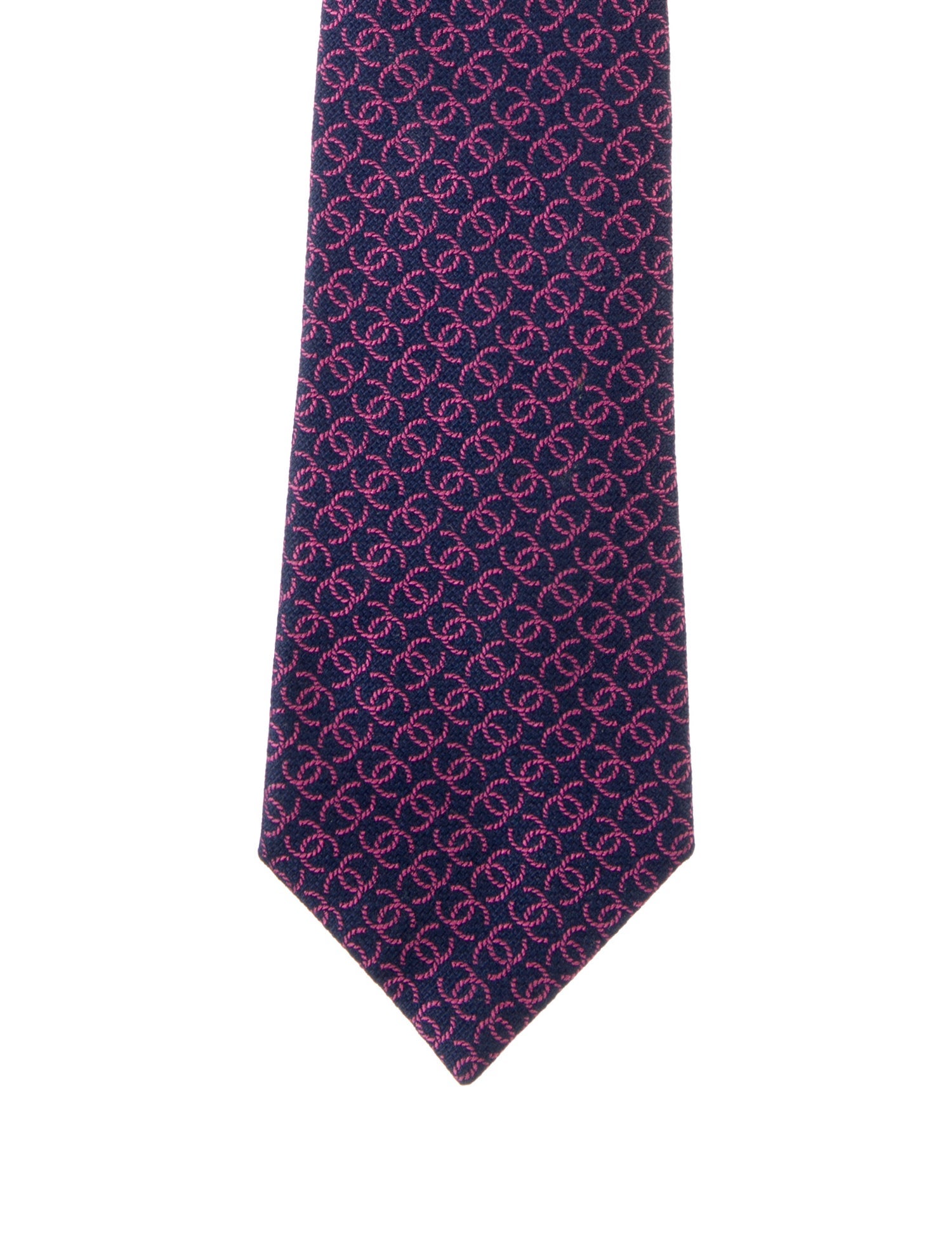 Chanel CC Silk Tie