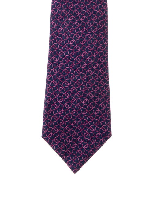 Chanel CC Silk Tie