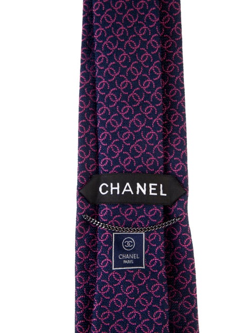Chanel CC Silk Tie