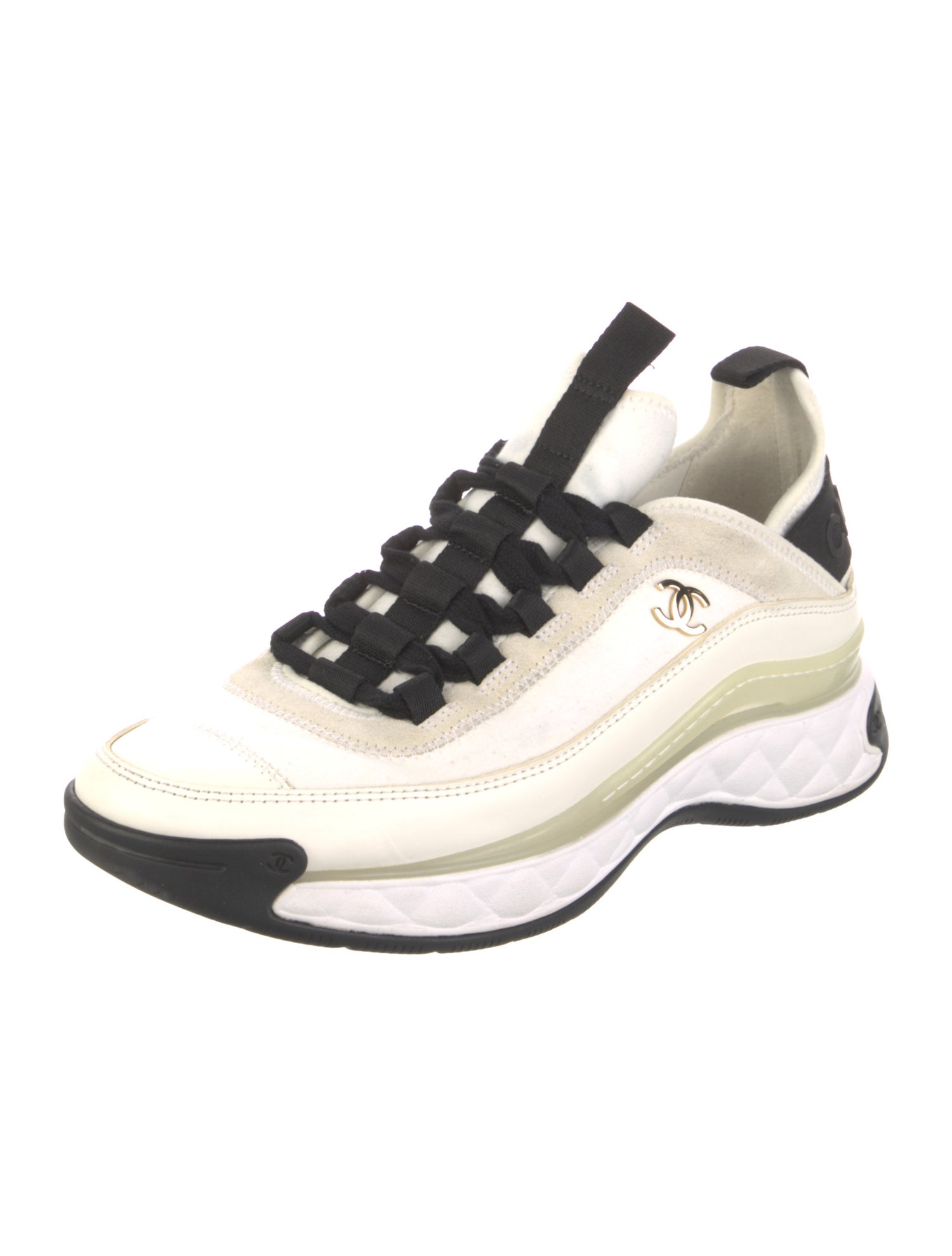 Chanel Interlocking CC Logo Chunky Sneakers