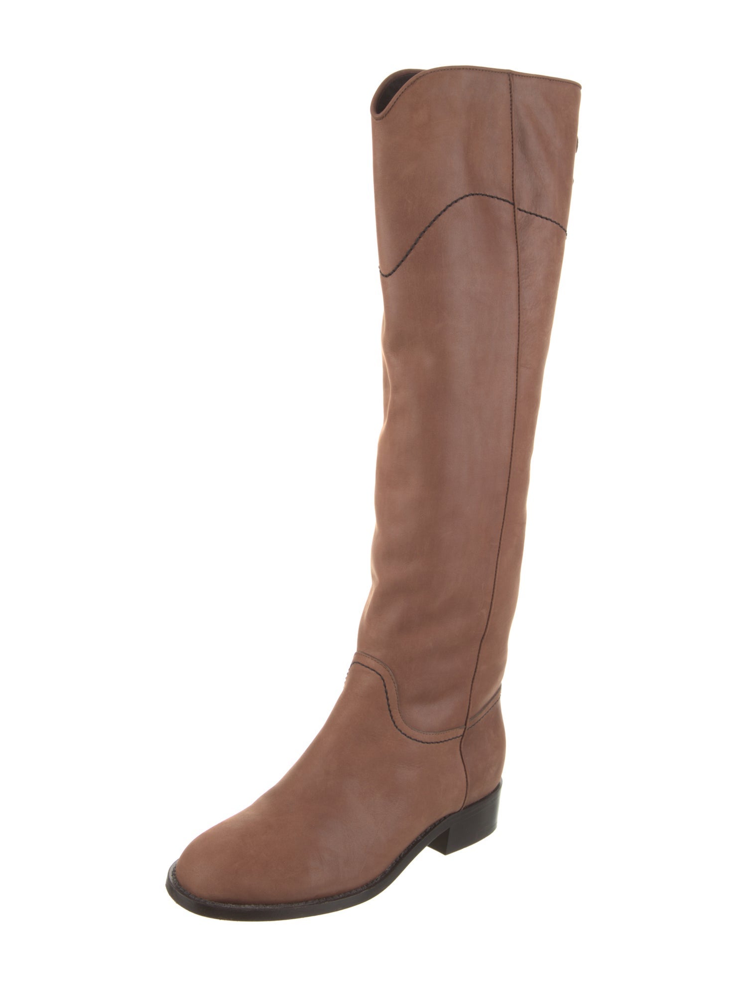 Chanel 2012 Interlocking CC Logo Riding Boots