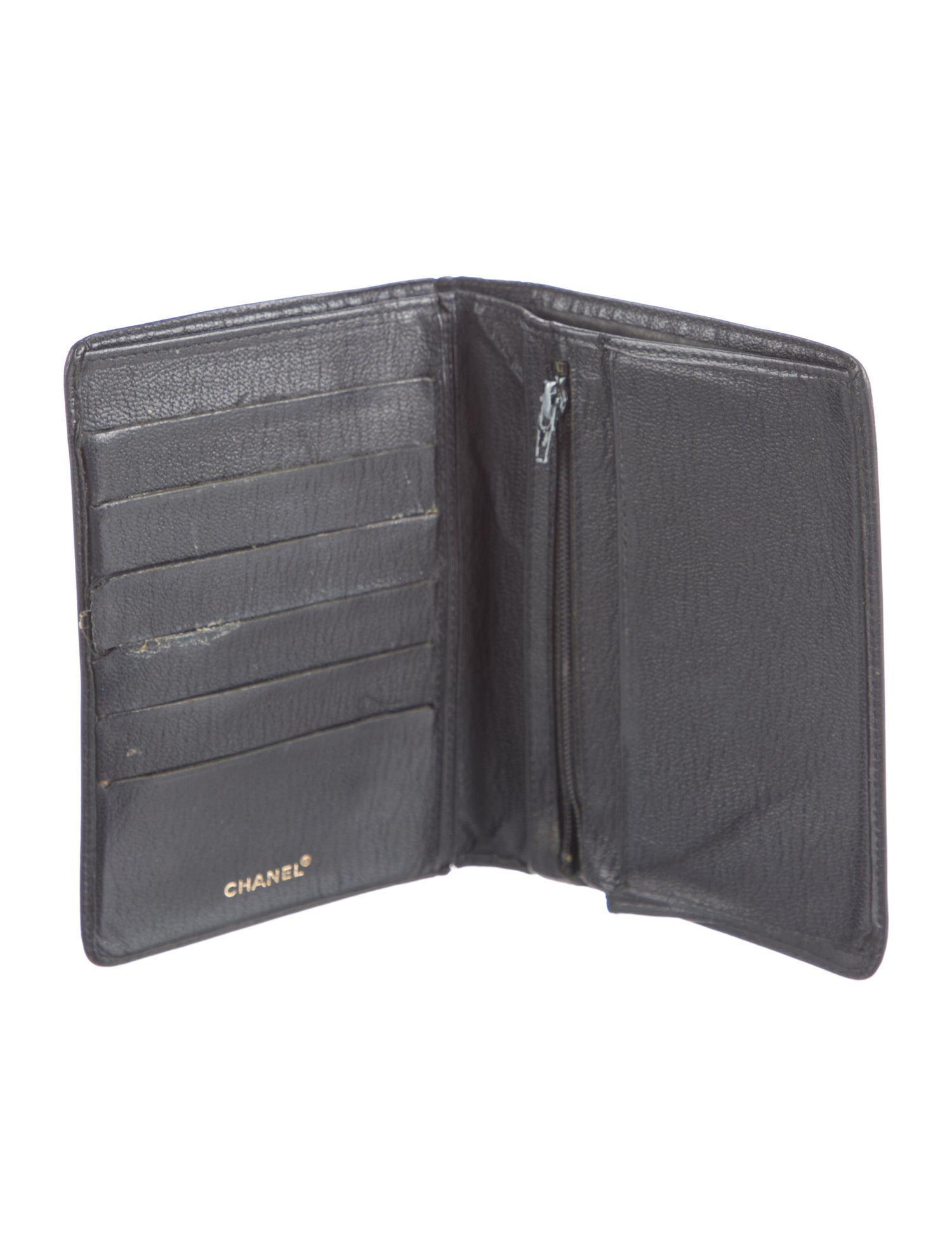 Chanel 2000-2002 Leather Wallet