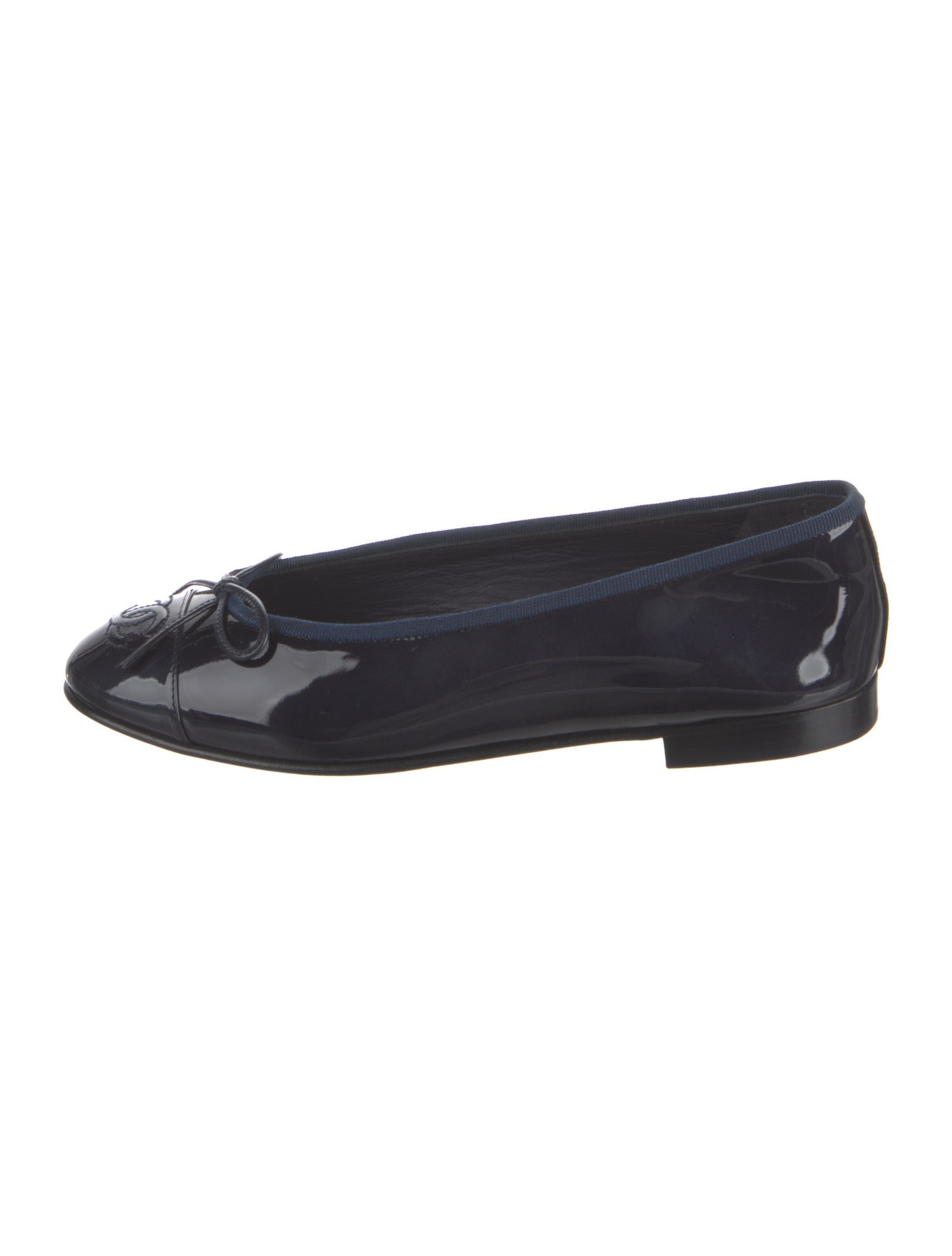 Chanel Patent Leather Ballet Flats