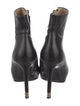 Chanel Interlocking CC Logo Leather Boots