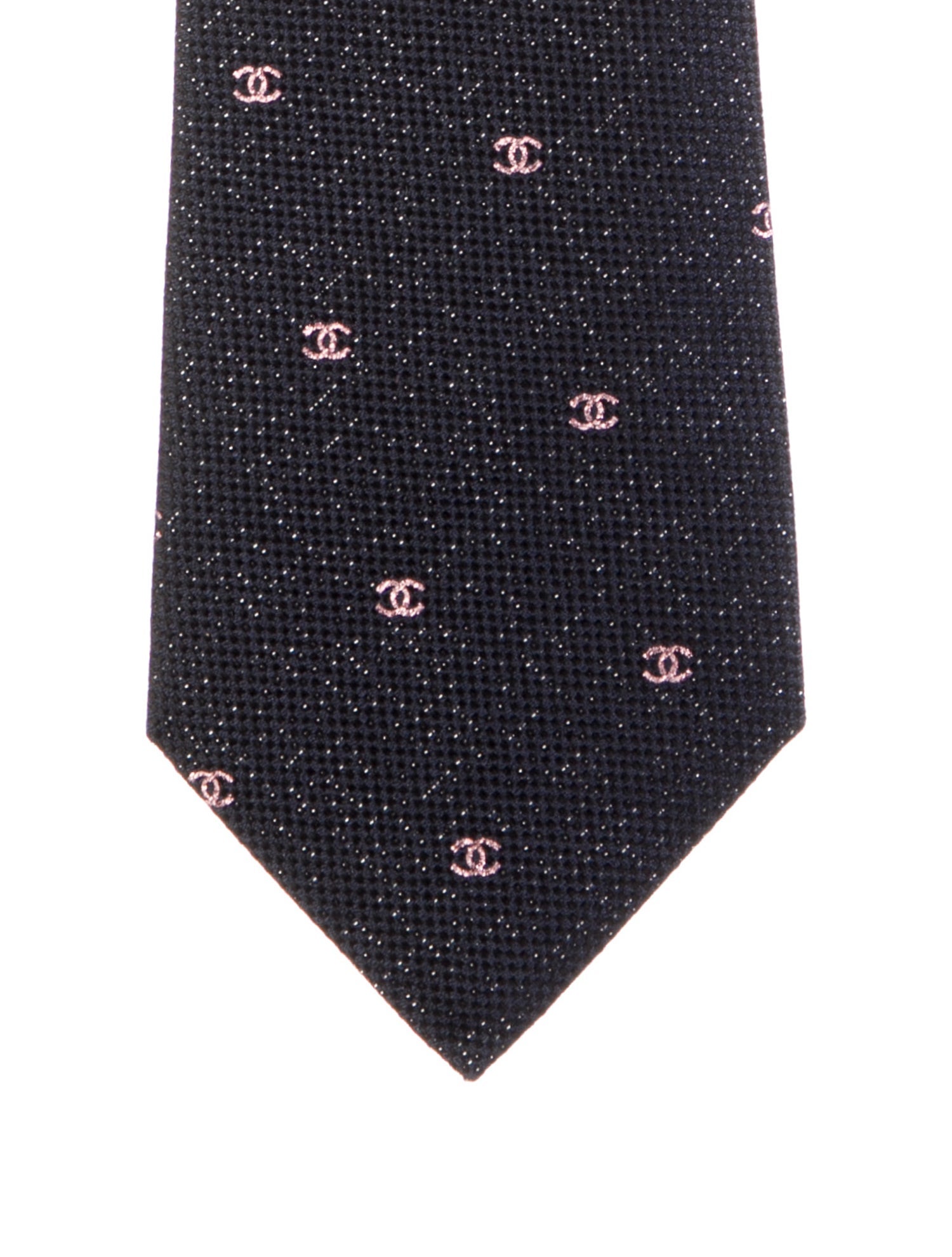Chanel 2025 CC Silk Tie w/ Tags