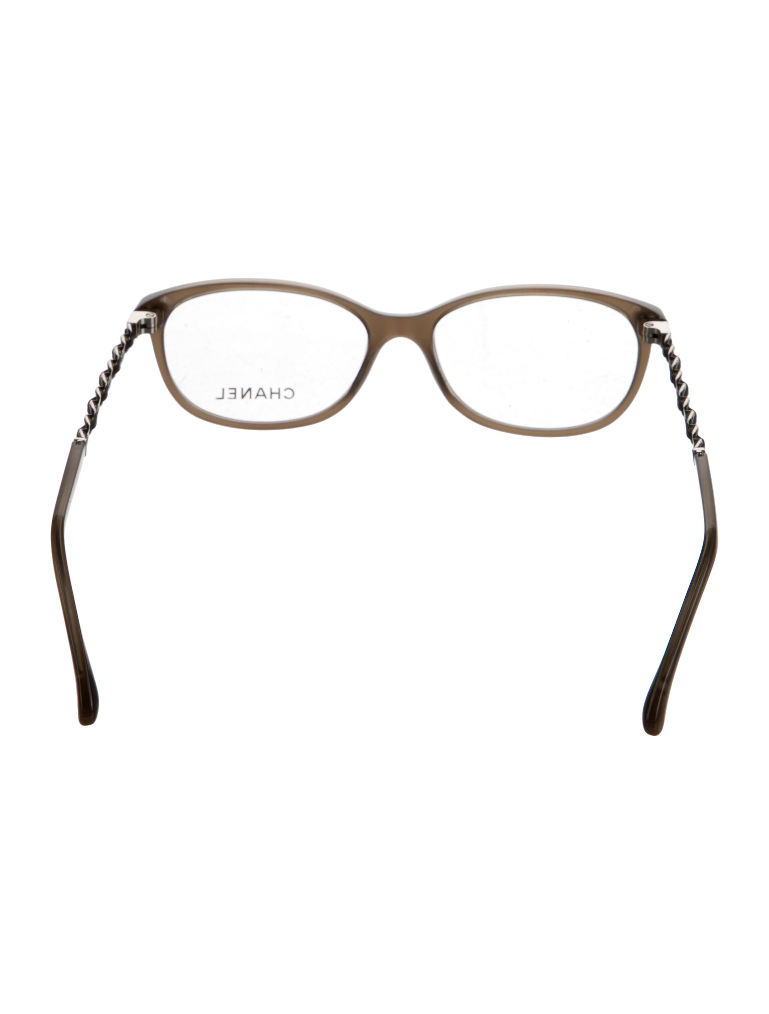 Chanel Chain-Link Accent Cat-Eye Eyeglasses