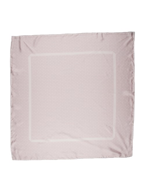 Chanel Silk Interlocking CC Logo Scarf