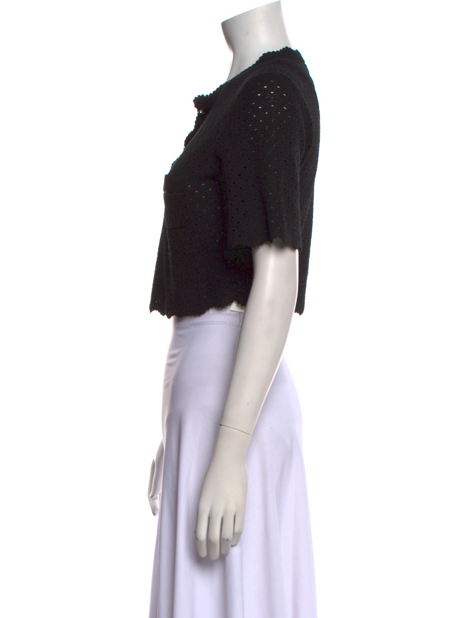 Chanel 2024 Crew Neck Crop Top