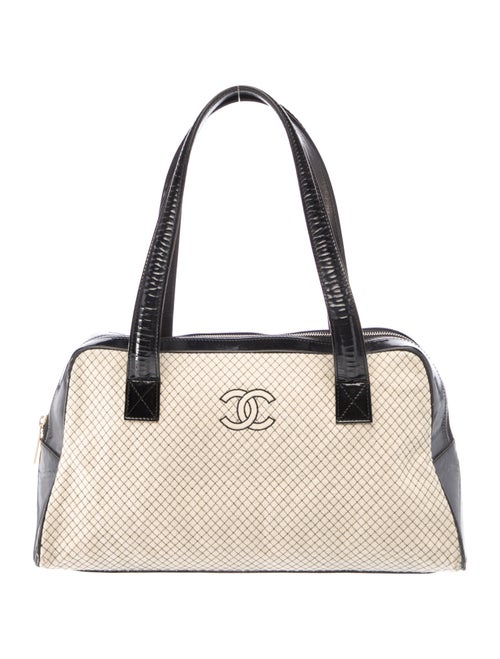 Chanel Quilted CC Bowling Bag