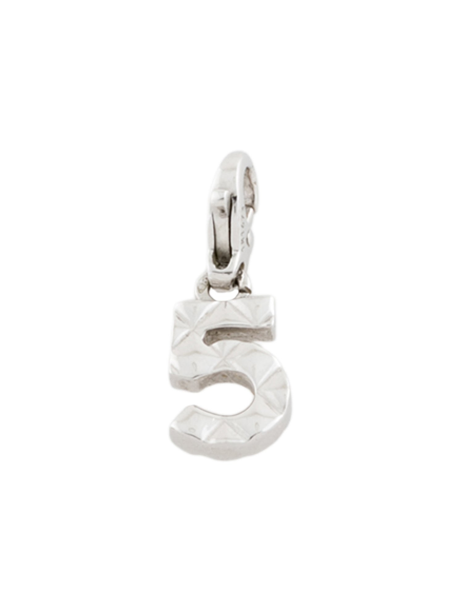 Chanel 18K No. 5 Charm