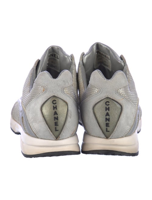Chanel Interlocking CC Logo Mesh Sneakers