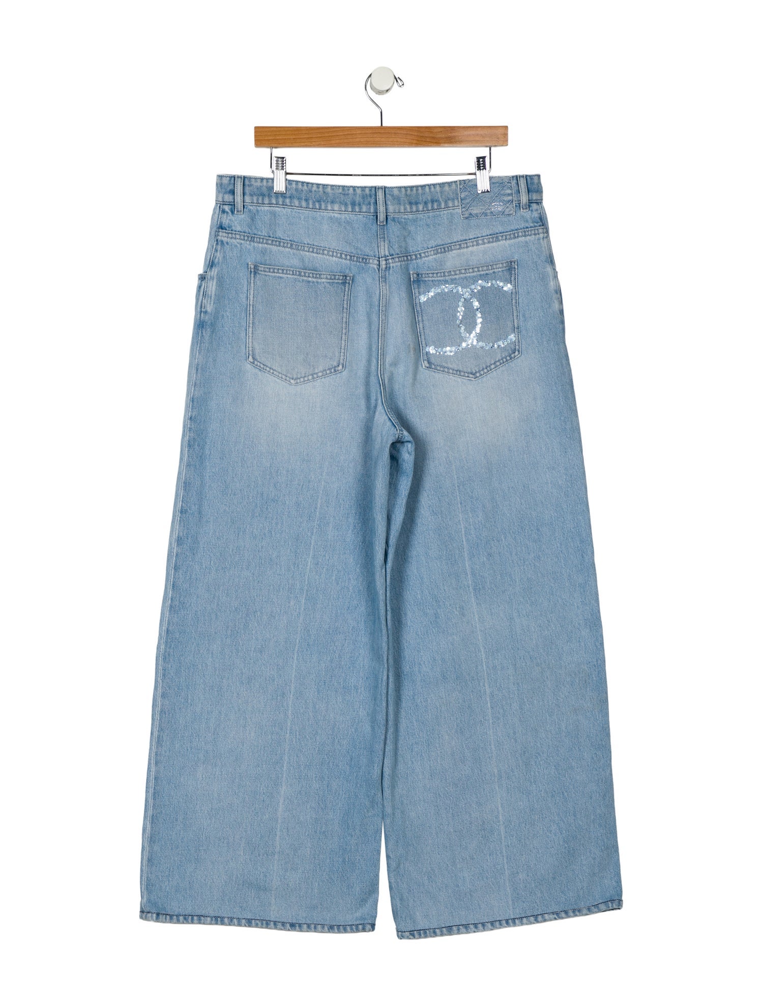 Chanel 2025 Wide Leg Jeans