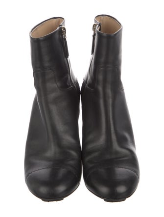 Chanel 2015 Interlocking CC Logo Boots