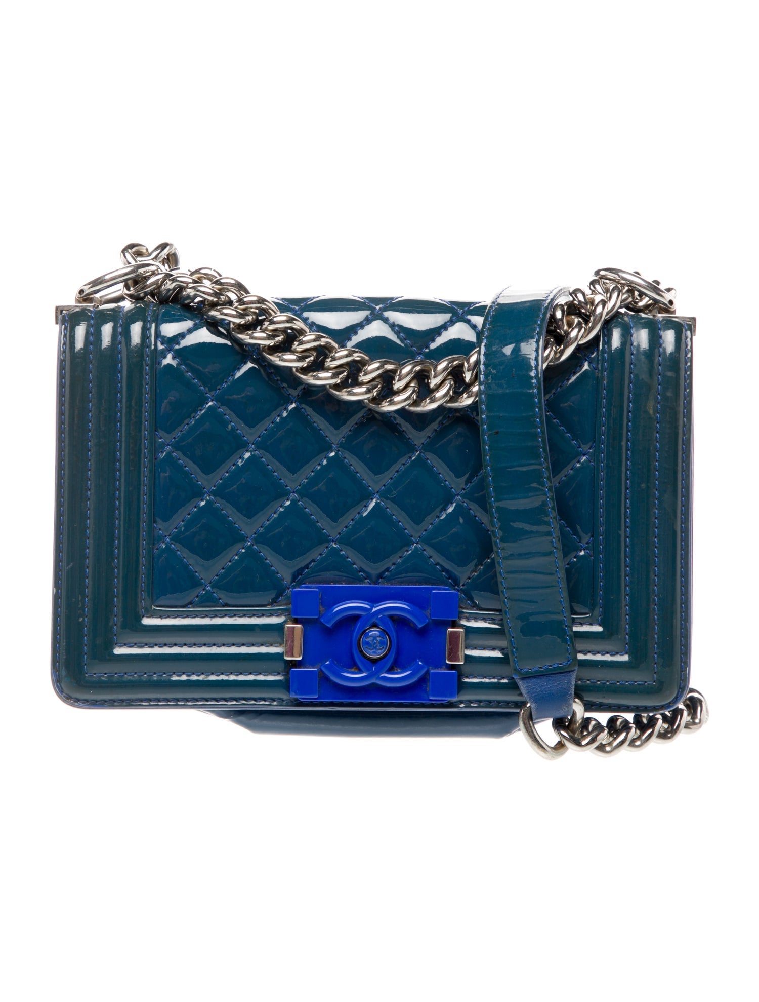 Chanel Small Plexiglass Boy Bag
