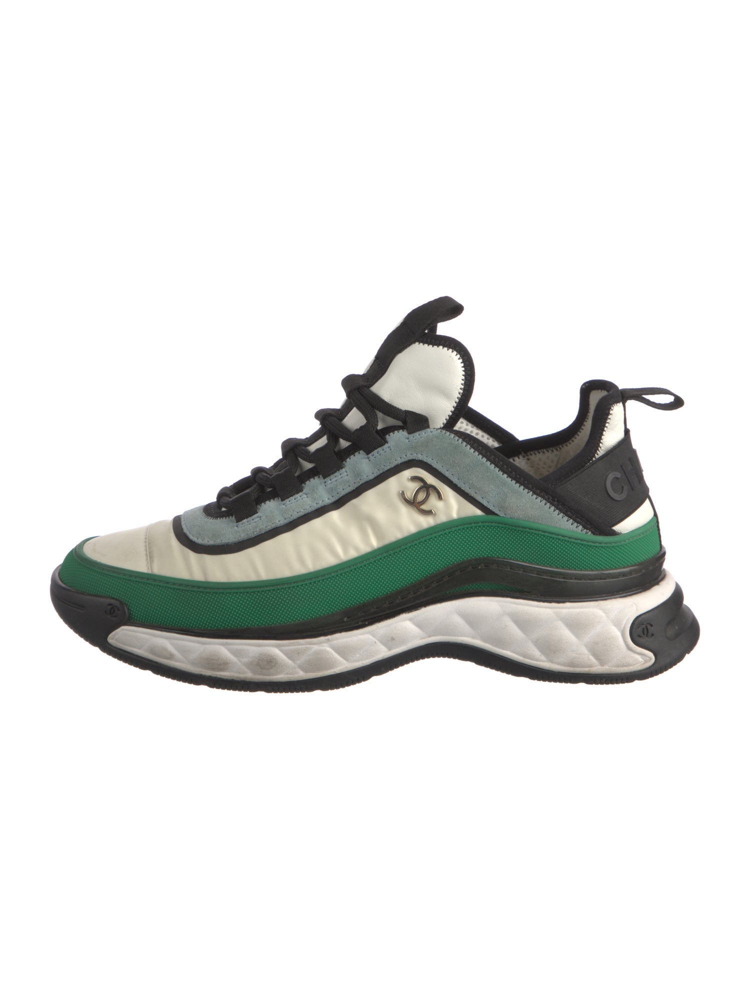 Chanel 2023 Interlocking CC Logo Sneakers