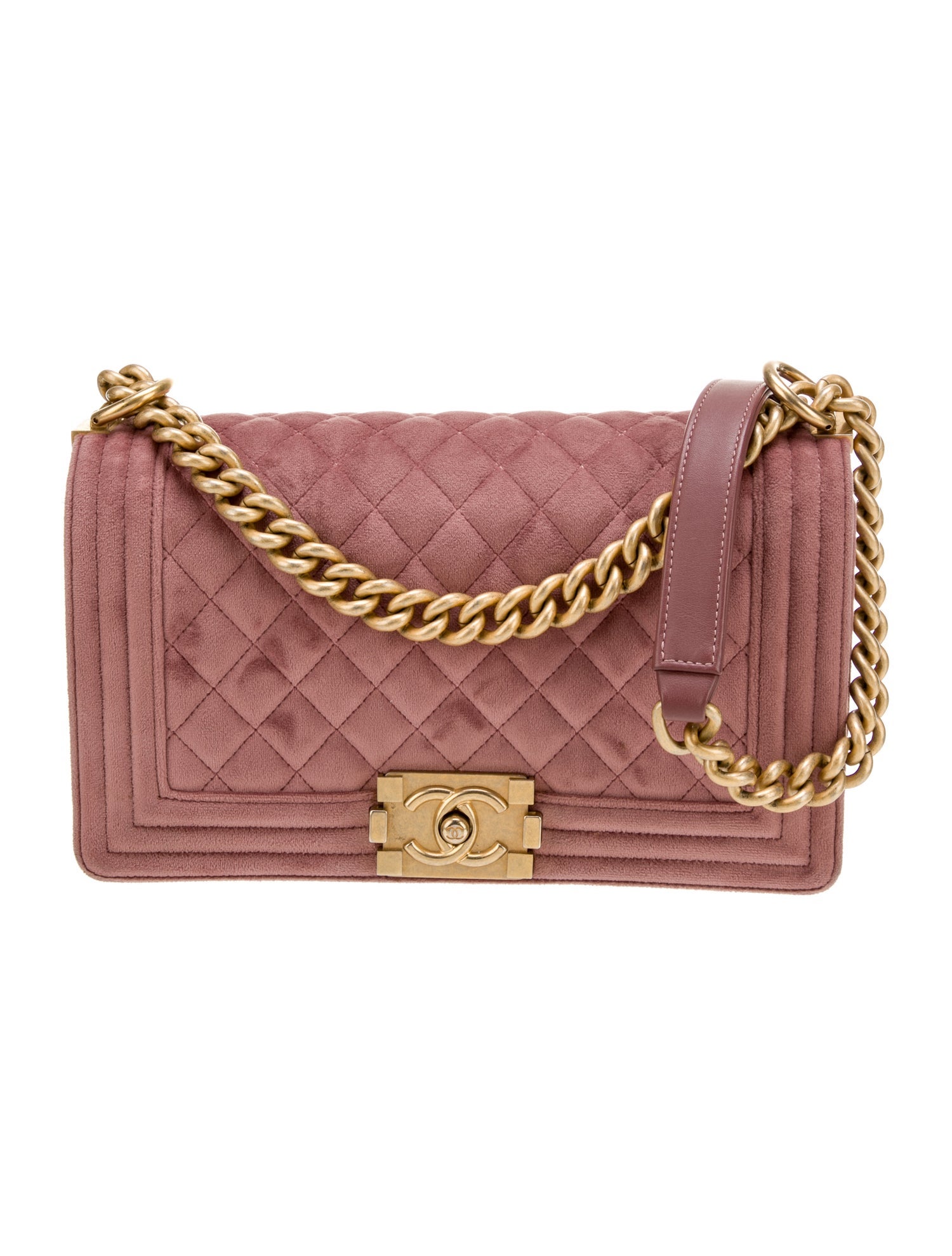 Chanel Medium Velvet Boy Bag