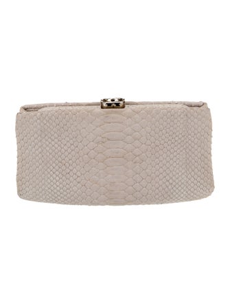 Chanel Python CC Clutch