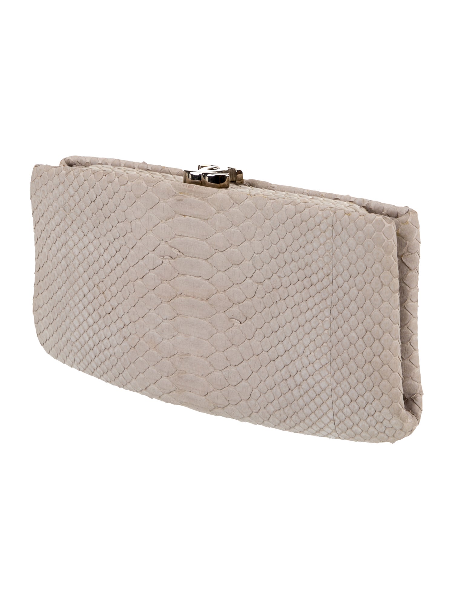 Chanel Python CC Clutch