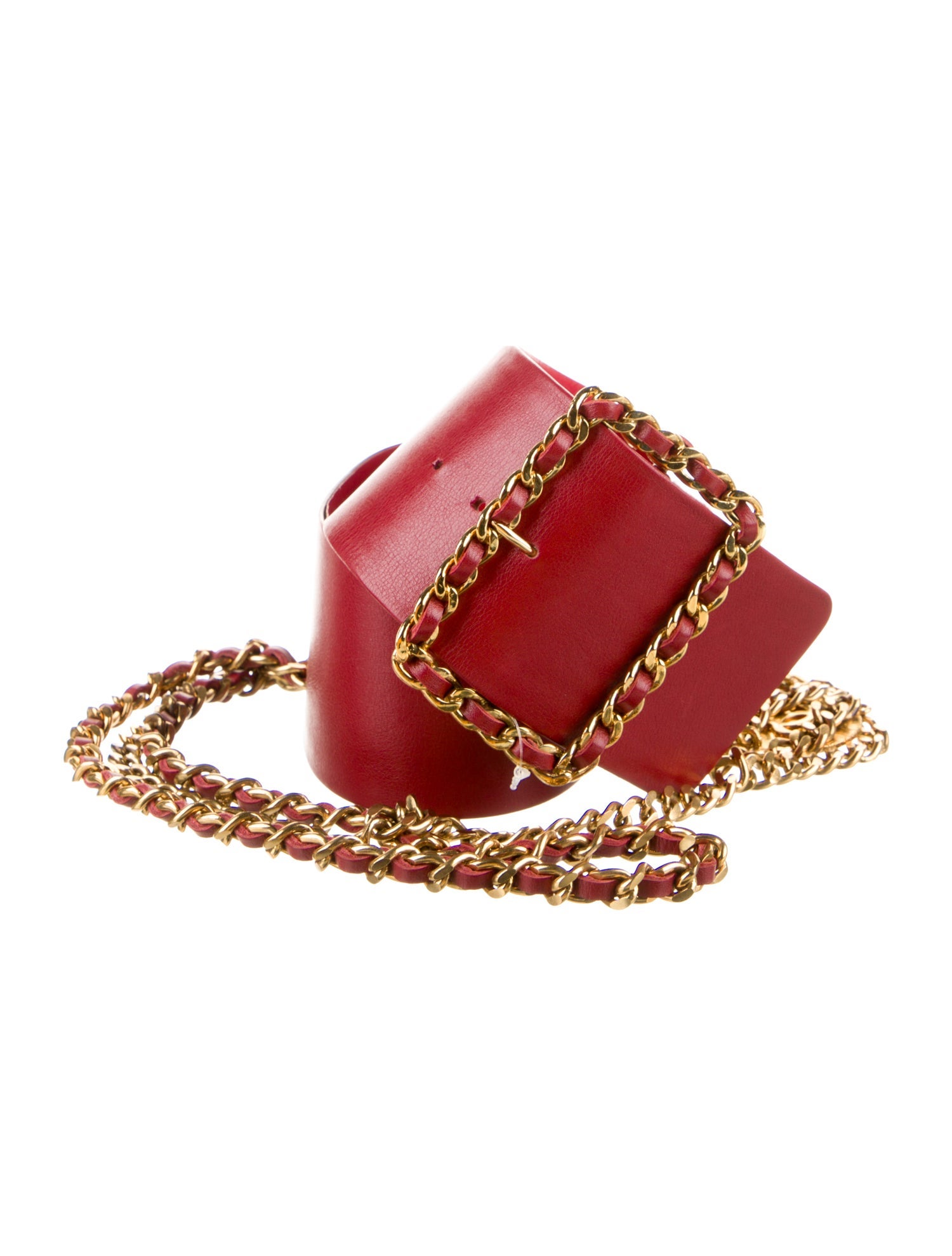 Chanel Vintage Interlocking CC Logo Belt