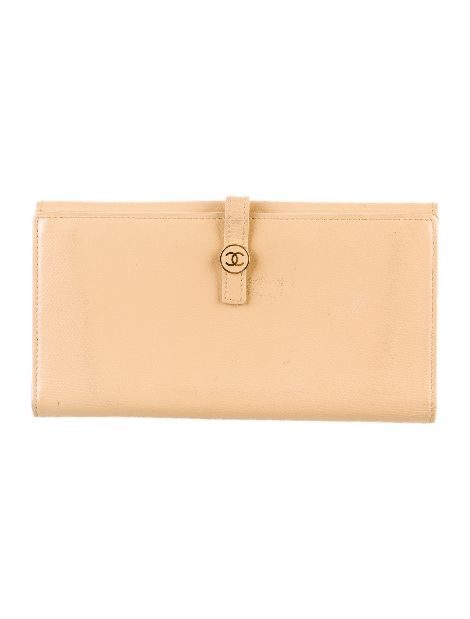 Chanel 2003-2004 Interlocking CC Logo French Purse