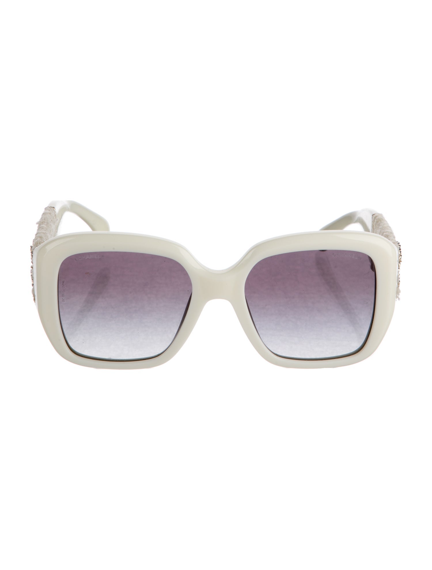 Chanel Interlocking CC Logo Oversize Sunglasses
