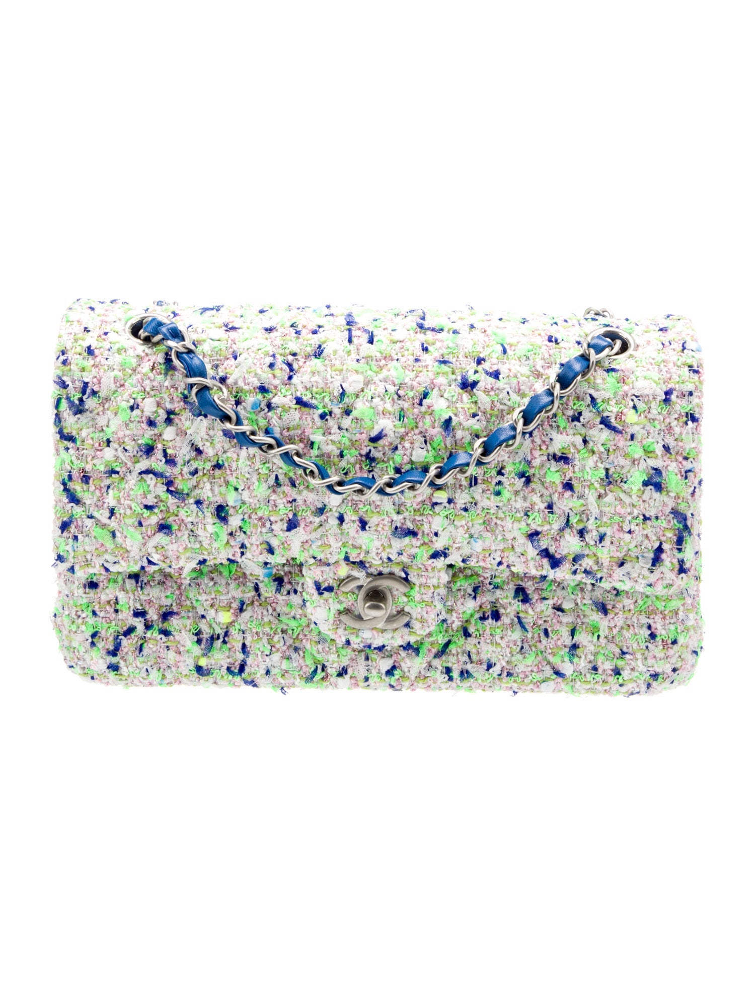 Chanel Medium Tweed Classic Double Flap Bag