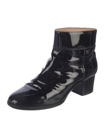 Chanel 2017 Interlocking CC Logo Boots