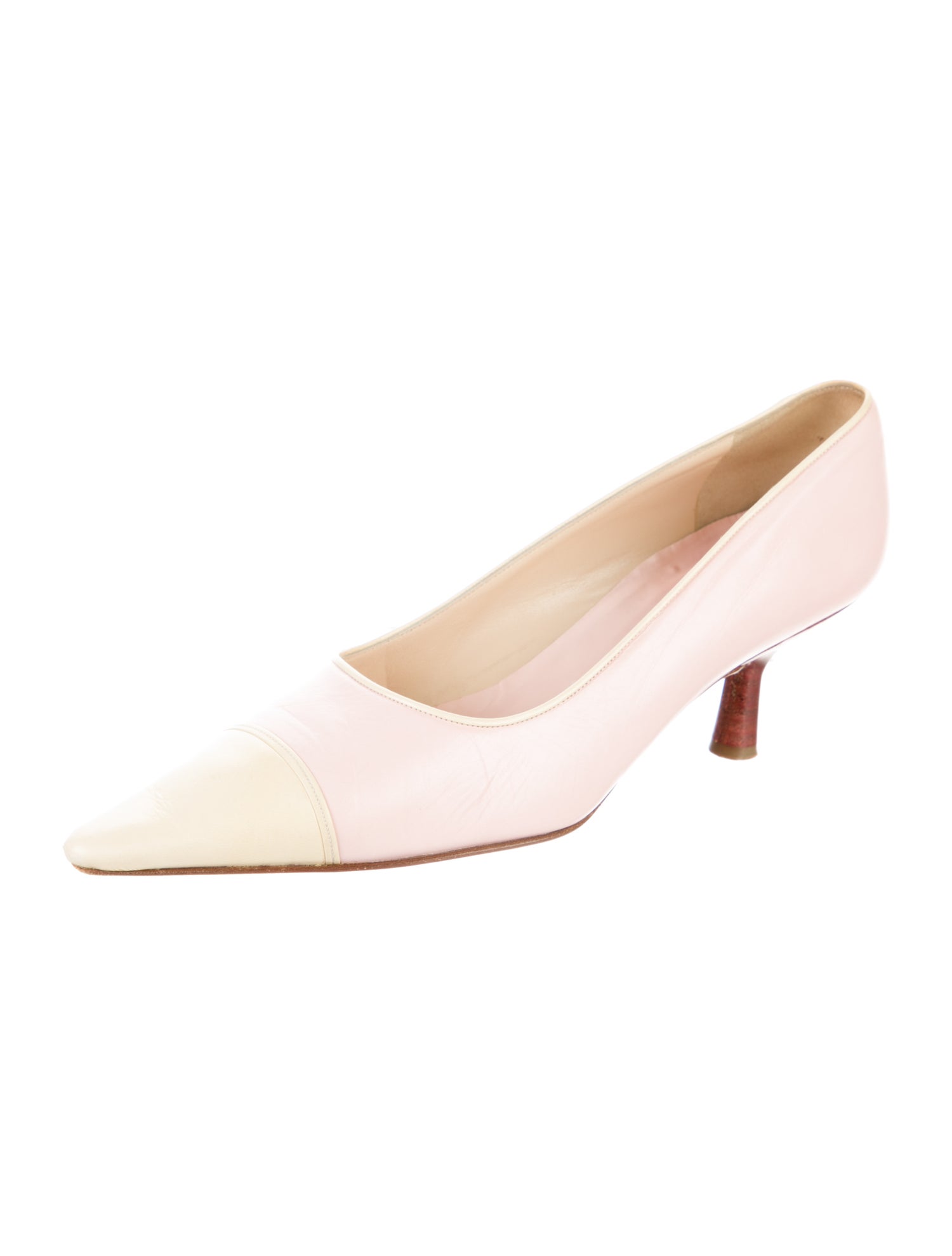 Chanel Vintage Interlocking CC Logo Pumps