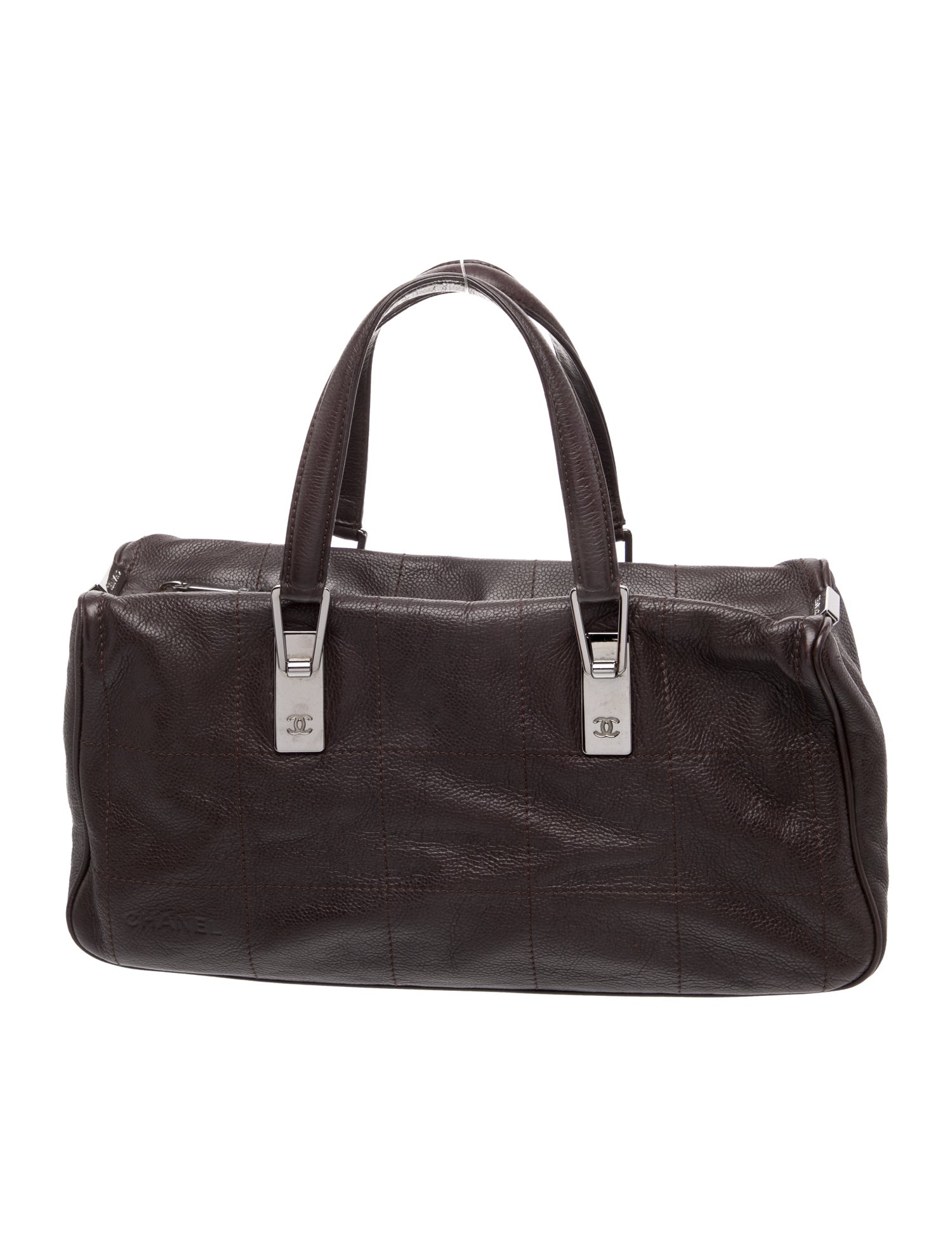 Chanel Square Quilt Bowler Bag