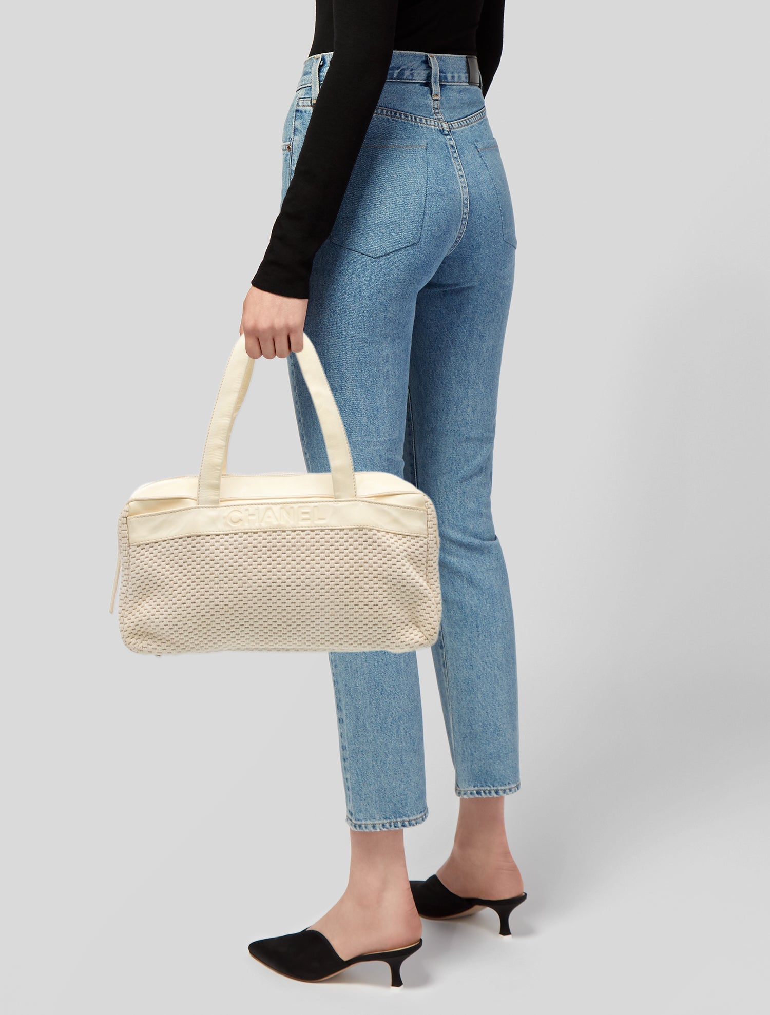 Chanel LAX Crochet Bowler Bag