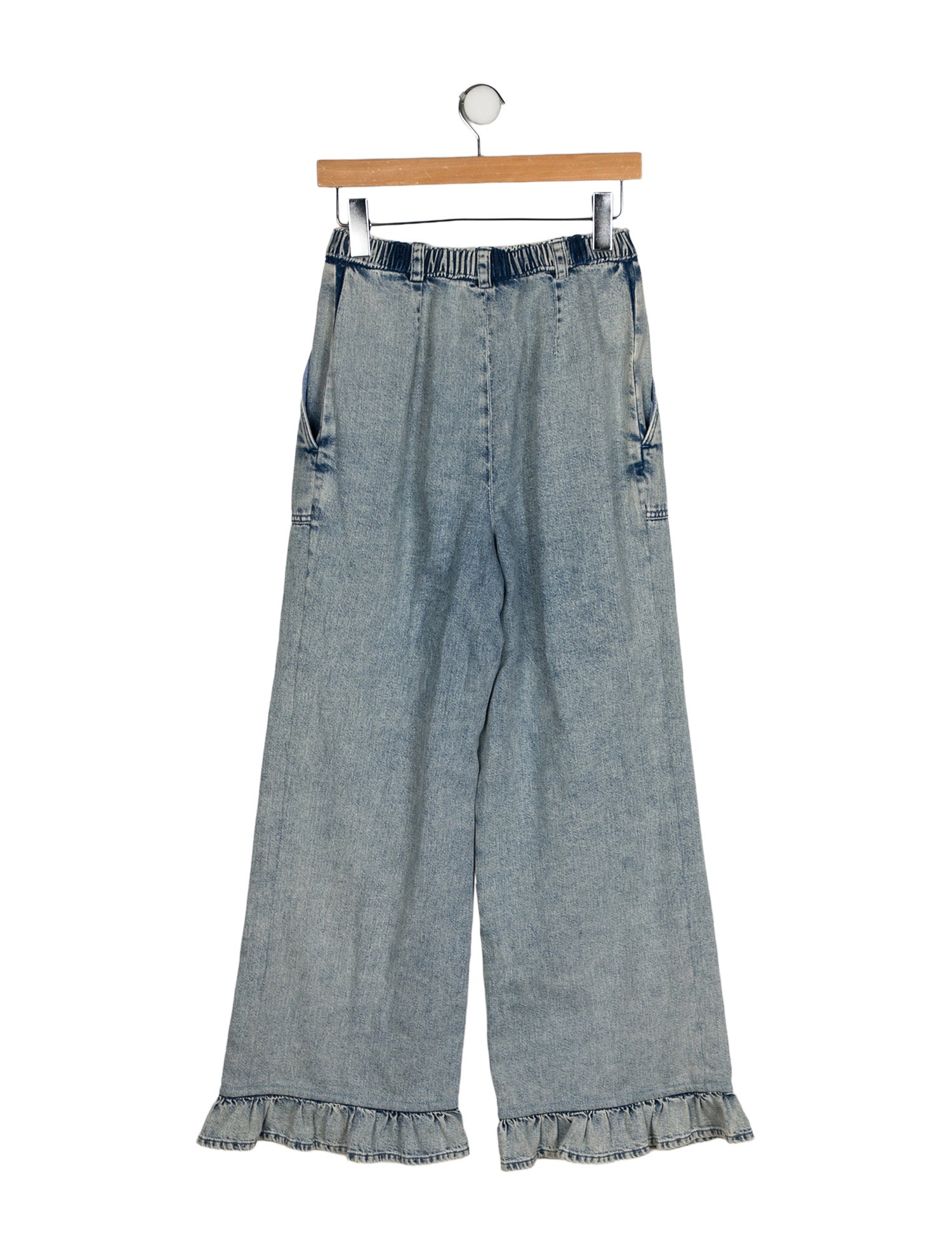 Chanel 2022 Wide Leg Jeans