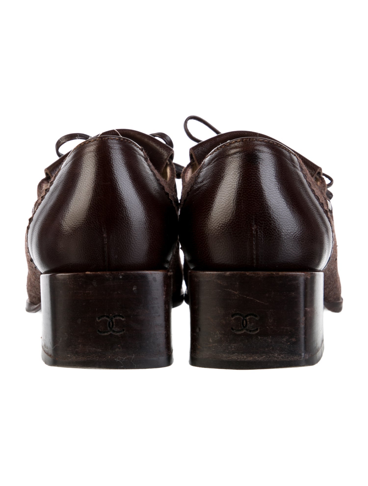 Chanel Vintage Interlocking CC Logo Pumps