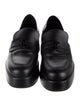 Chanel Interlocking CC Logo Leather Loafers